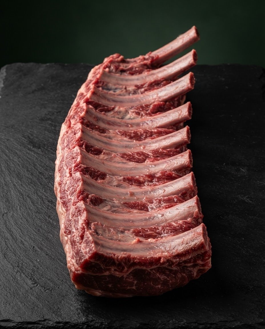 Raw chilled Back Ribs